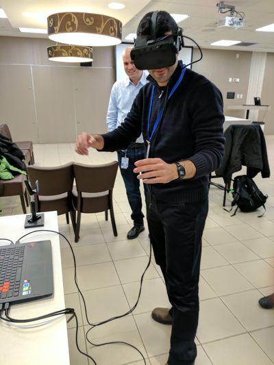 Intel Oculus Rift Realsense Demo